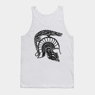 Children of Hurin Helmet Dragon Art Tank Top